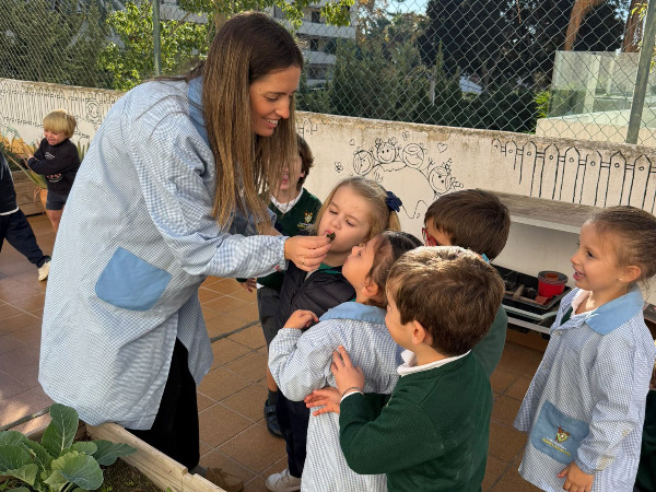 CLASE DE CONOCIMIENTO DEL ENTORNO EN EL HUERTO ESCOLAR.