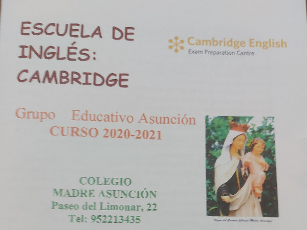 100% APROBADOS EN LOS EXÁMENES DE CAMBRIDGE.